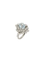 Anillo Damiani Mujer Mimosa in Oro blanco Acquamarina 20071349 - 20071349